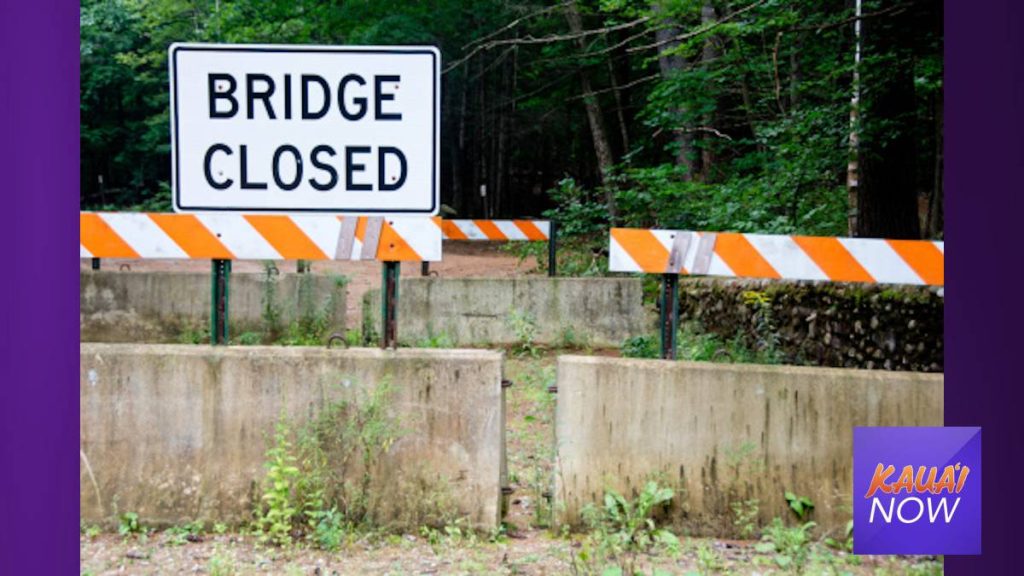 Waha Road Bridge to Close for Construction Kauai Now