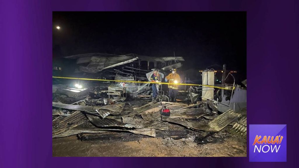 1 Person Suffers Burns After Kekaha Structure Fire Kauai Now