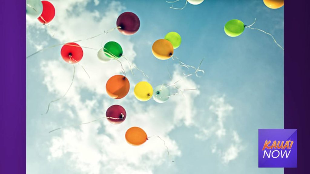 Gov. Ige Signs Bill into Law Banning Intentional Balloon Releases