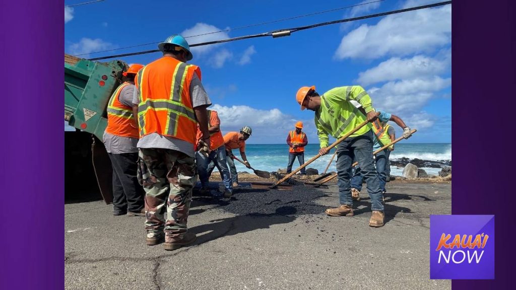 Ho‘one Road in Po‘ipū Now Open For Traffic Kauai Now