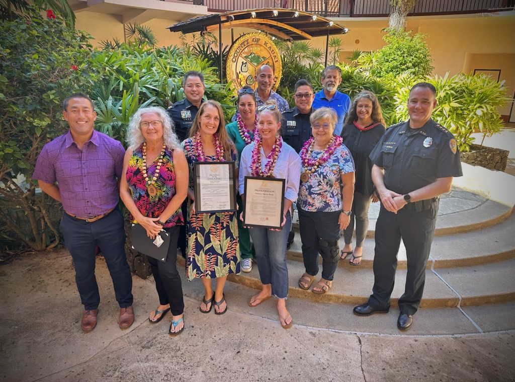 Kaua’i police celebrate its five forensic nurses Kauai Now