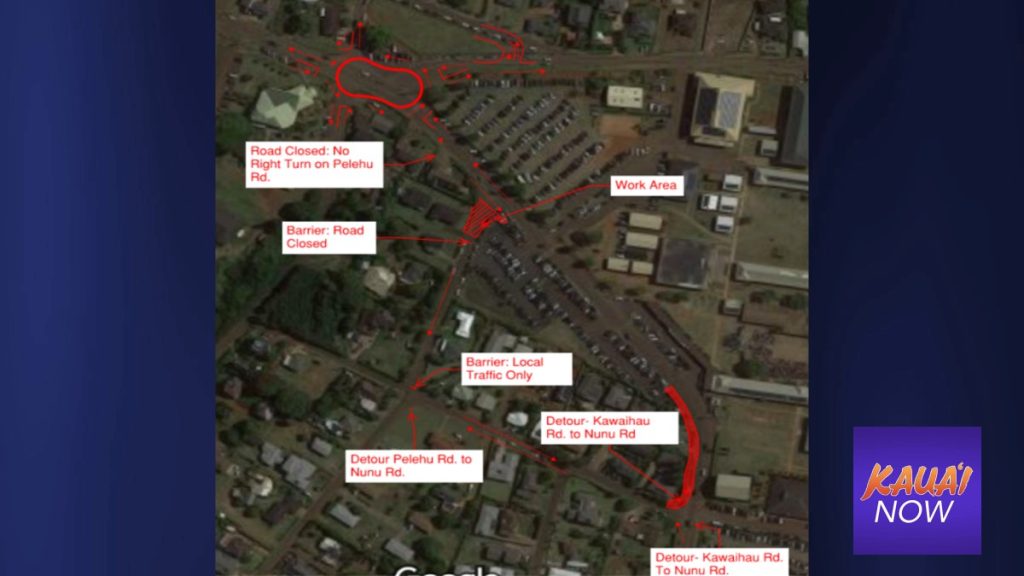 Road work scheduled in Kapa‘a Kauai Now