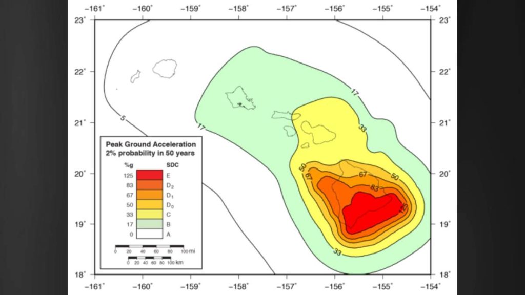 Does kauai have earthquakes