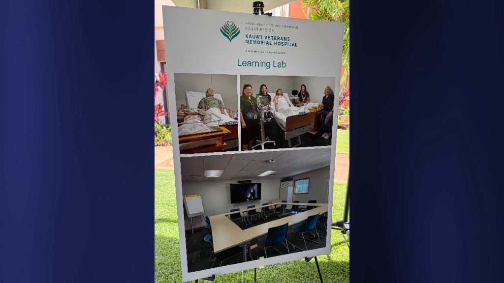 The Learning Lab will offer training and educational support for medical staff, nursing, and high school students interested in healthcare careers. (Photo Credit: Xiomara Yamileth/ Kaua'i Now)