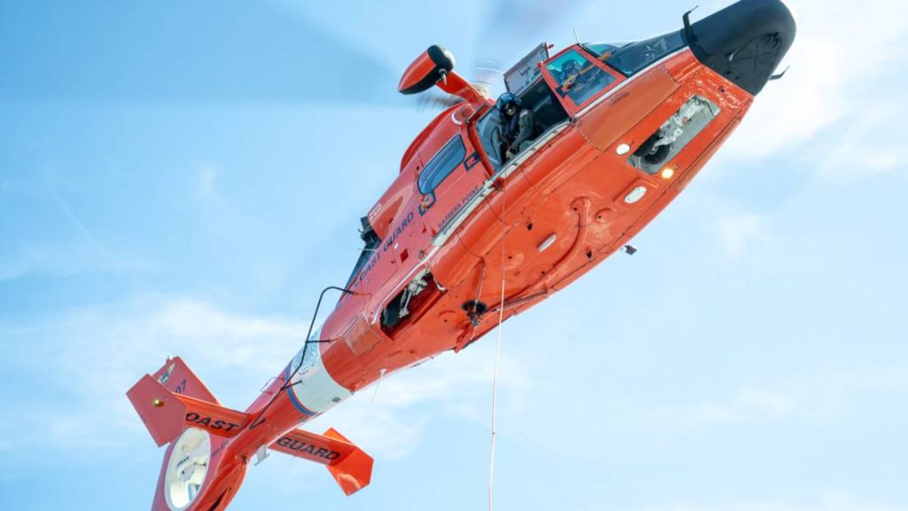 The U.S. Coast Guard is part of the search on Sept. 24, 2025, for a missing 37-year-old man in waters off of Princeville. (Photo Courtesy: U.S. Coast Guard)