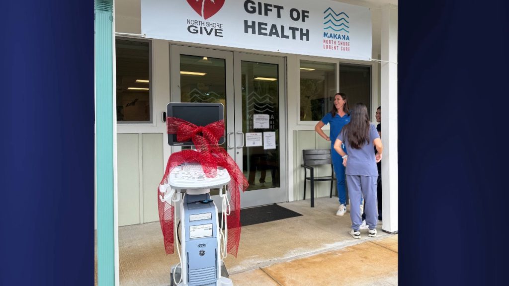 North Shore Give launched the Gift of Health last year to raise funds for expanding medical services on Kauaʻi’s remote North Shore, an area with no hospitals and only one urgent care facility. (Photo Credit: Xiomara Yamileth/ Kaua'i Now)