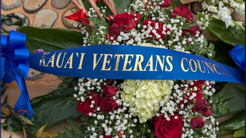 (Photo Credit: The Kaua'i Veterans Council)