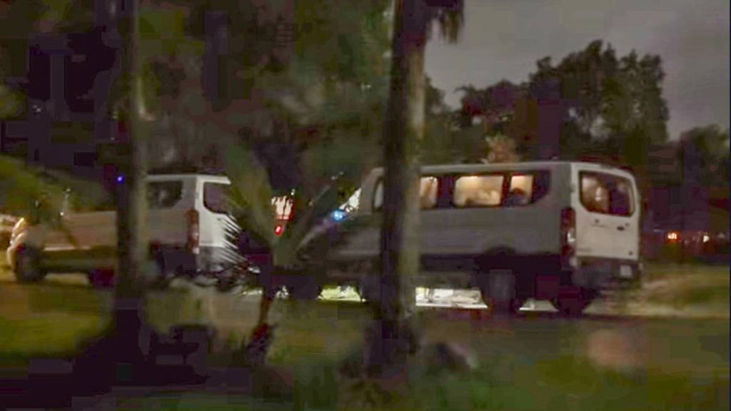 Federal agents executed search warranst early Wednesday morning at a residence in Kapaʻa. (Screenshot from Kauaiʻi County Councilmember Fern Hollandʻs Instagram)