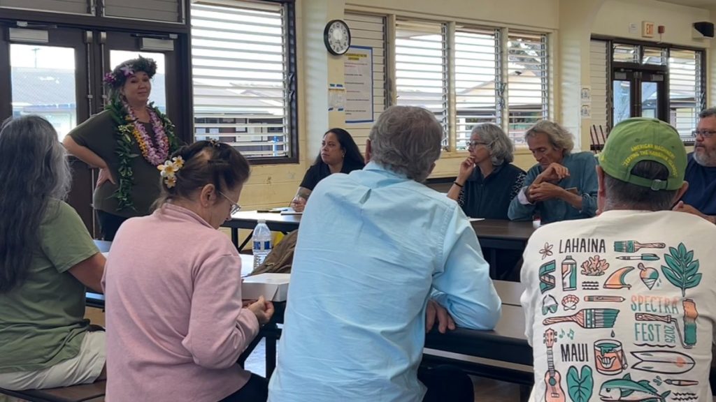 Jill Tokuda's town hall in Līhuʻe on Feb. 7, 2026. Photo Credit: Xiomara Yamileth/ Kaua'i Now 