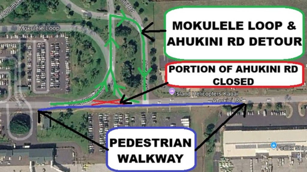Lihue Airport Map: Hawaiʻi Department of Transportation