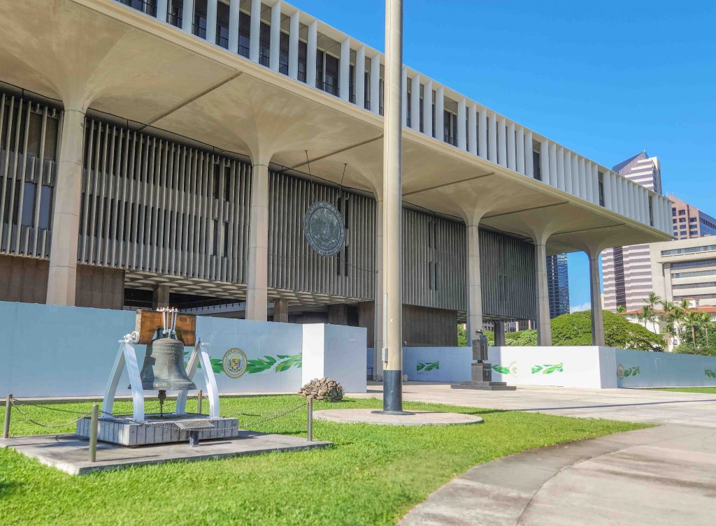 The Hawaiʻi State Capitol. Photo: Nathan Christophel/Big Island Now