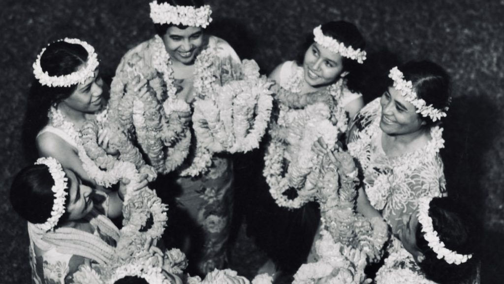 Lei Day in Hawai‘i. (Photo Courtesy: Department of Accounting and General Services Hawai‘i State Archives)
