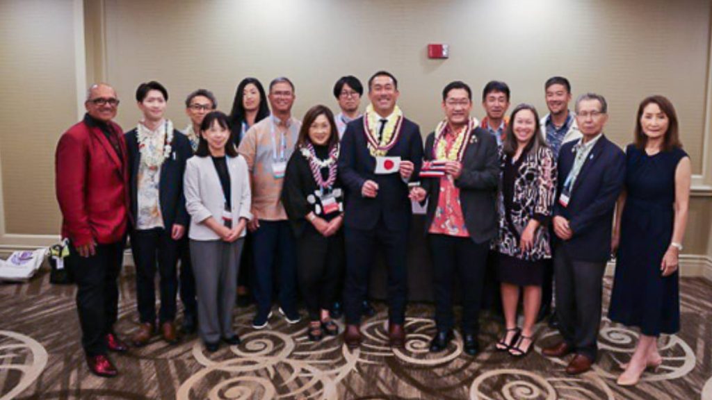 Group photo of the Kaua‘i and Iwaki City, Japan, delegations at the Kaua‘i – Iwaki Sister City Reaffirmation Ceremony on May 21, 2026. (Photo Credit: Kauaʻi County)