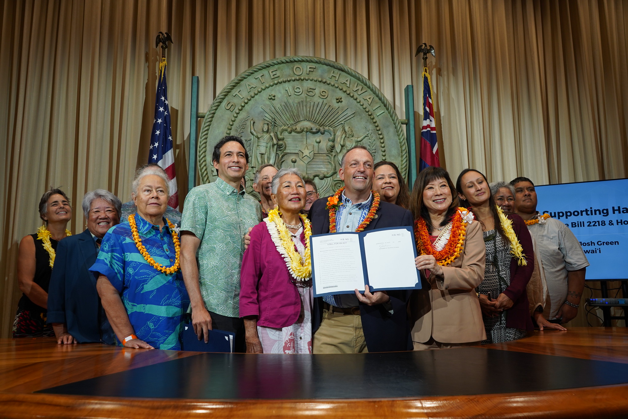 Gov. Josh Green signs 266 measures into law after hosting 18 bill signing ceremonies
