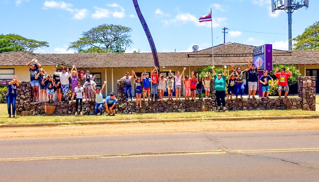 Kula Aupuni Niihau A Kahelelani Aloha public charter school in Kekaha teaches students in English and the Ni'ihau dialect. (Photo Courtesy: Kula Aupuni Niihau A Kahelelani Aloha)