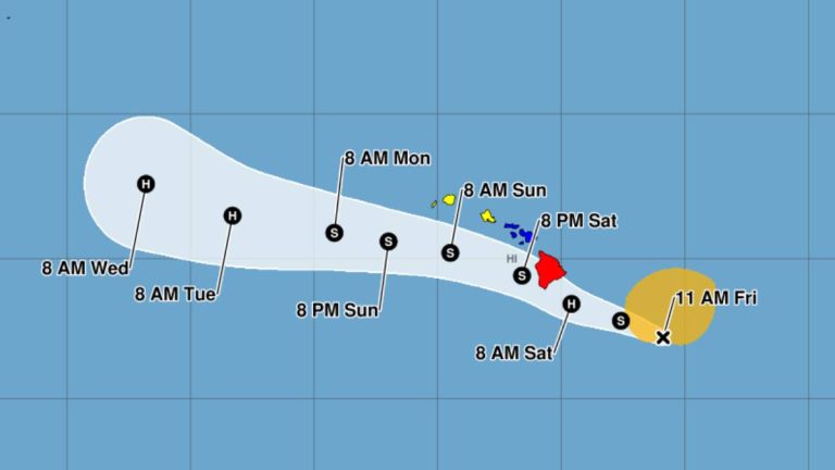 Tropical Storm Lala: Kauaʻi, Niʻihau now under hurricane watch