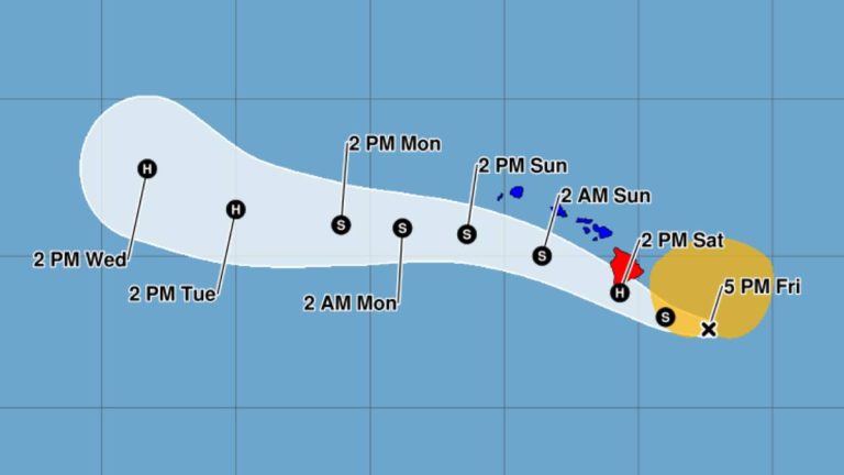 Tropical Storm Lala: Kauaʻi, Niʻihau now under tropical storm warning