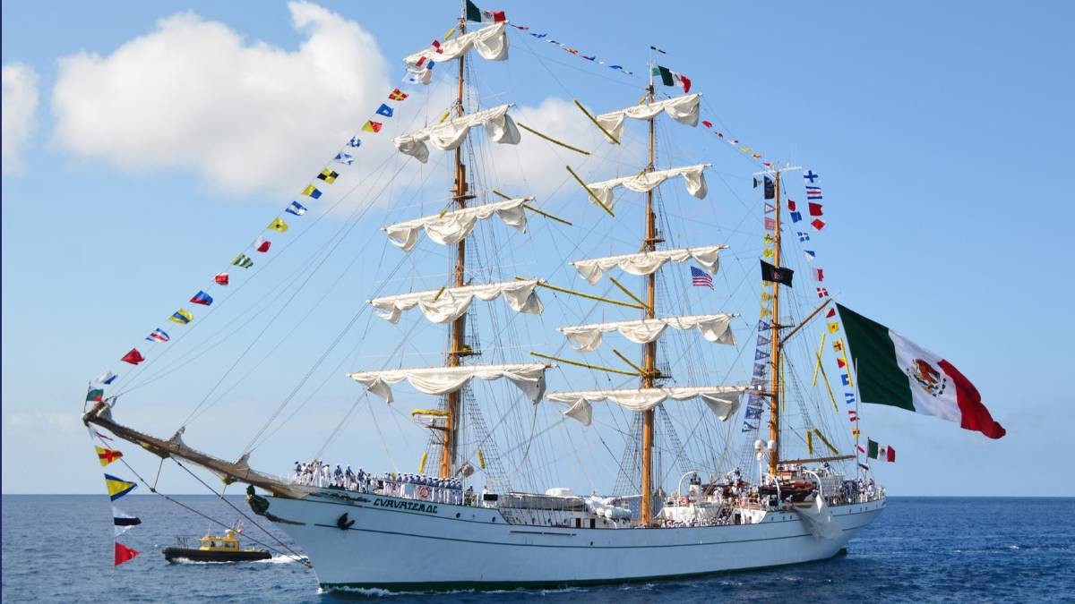 Iconic Mexico Navy training ship returns to international waters with historic Honolulu visit