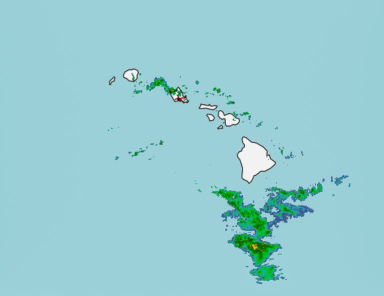 Moke weakens to tropical depression, traveling far south of Kauaʻi today