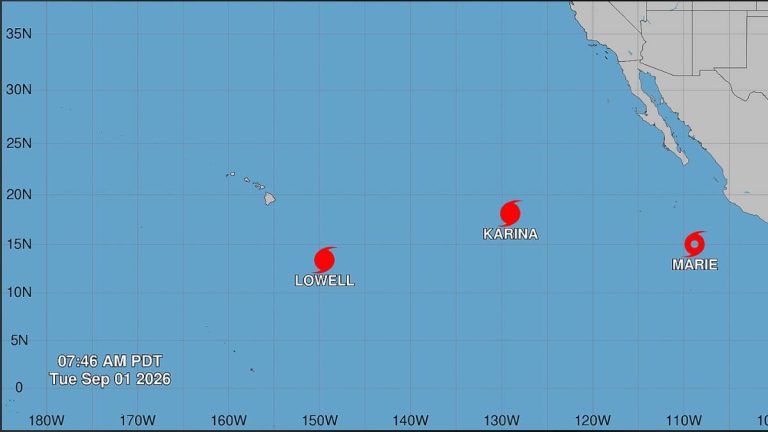 Hurricane Lowell to generate strong swells for portions of Hawaiian Islands, but not wind or rain