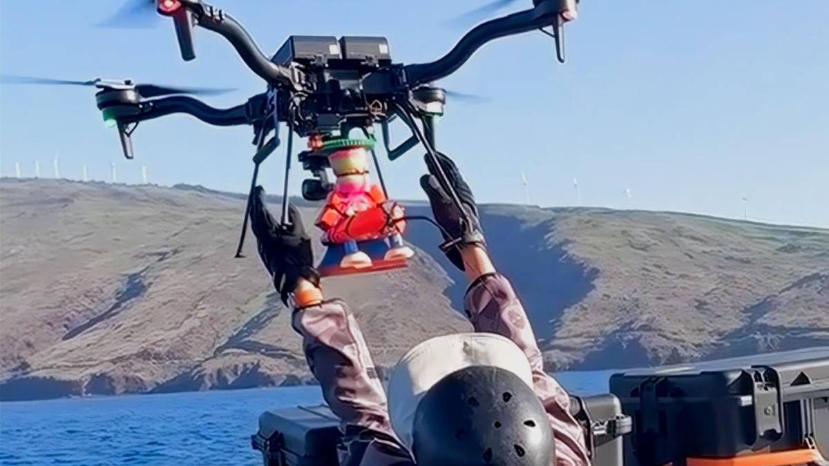 Tagging whales from the sky: New methods revolutionize research