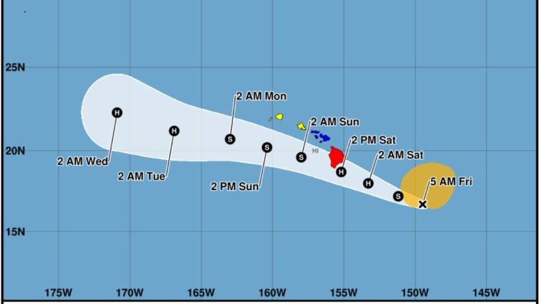 Tropical Storm Lala: Kauaʻi, Niʻihau now under hurricane watch