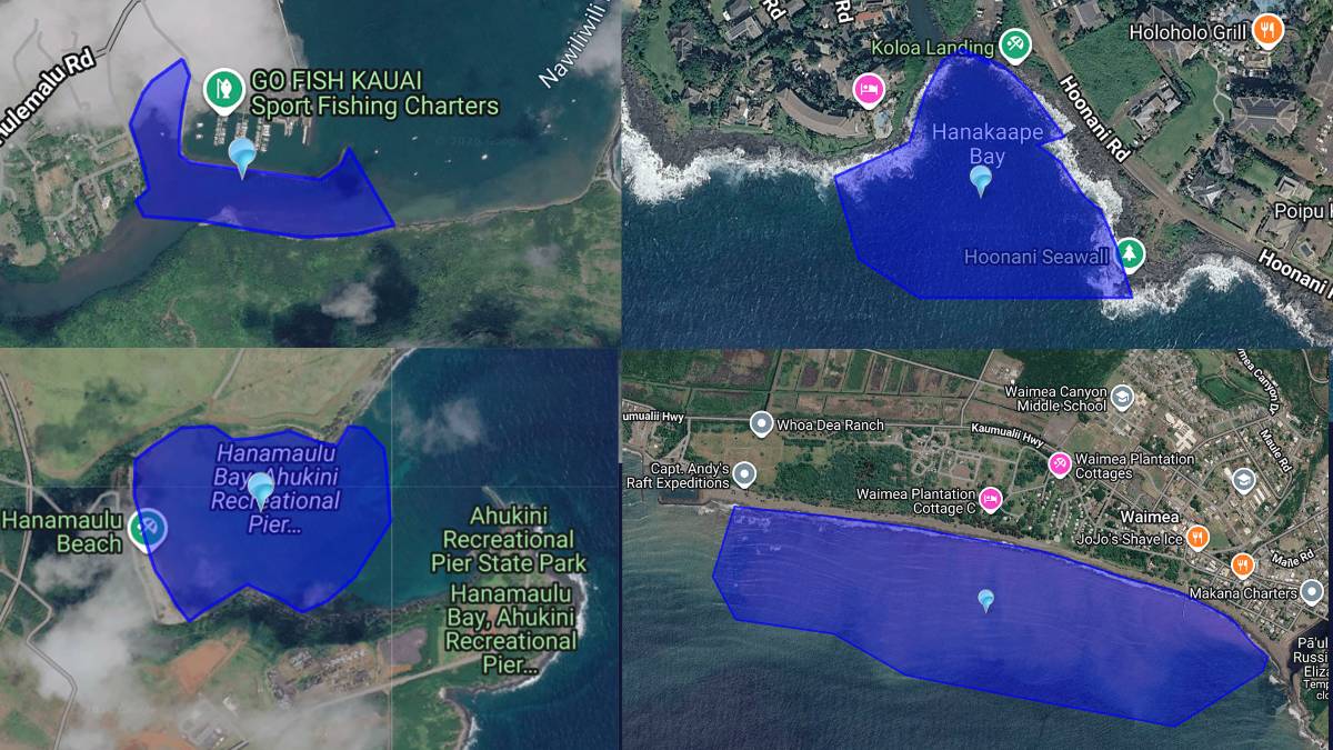 Brown water advisory lifted for Kauaʻi, issued for four areas