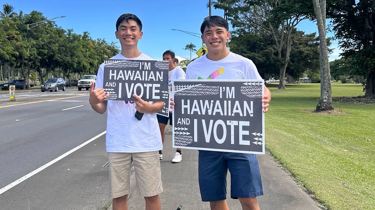 Two college students create interactive resource to help bolster Native Hawaiian voting