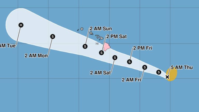Thursday weather update: Tropical Storm Lala forms about 700 miles east-southeast of Big Island