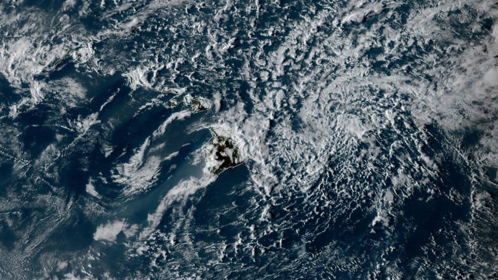 National Weather Service satellite image from the afternoon of Sept. 16, 2026.