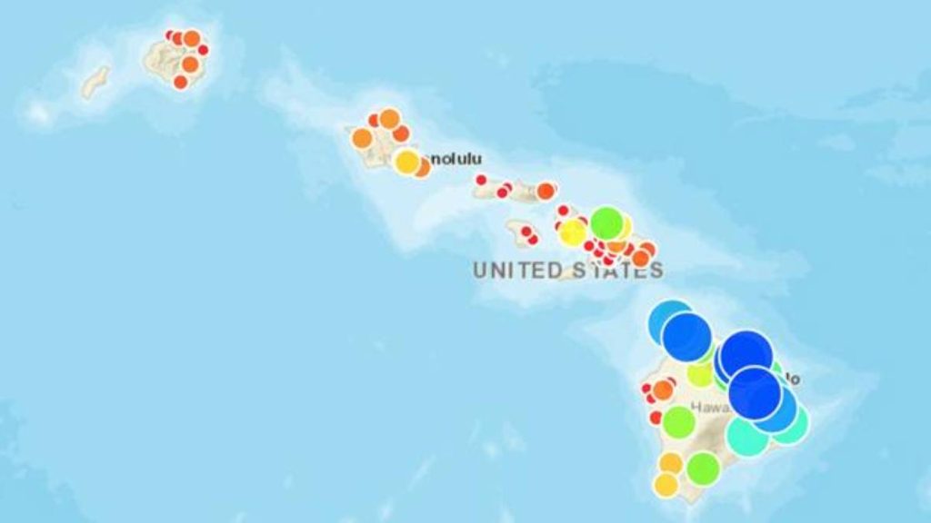 Hurricane Nolo online rainfall, wind tracker launched by University of Hawaiʻi