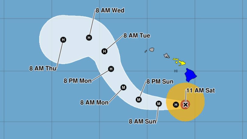 Nolo weakens to Category 1 storm; hurricane watch discontinued for Big Island