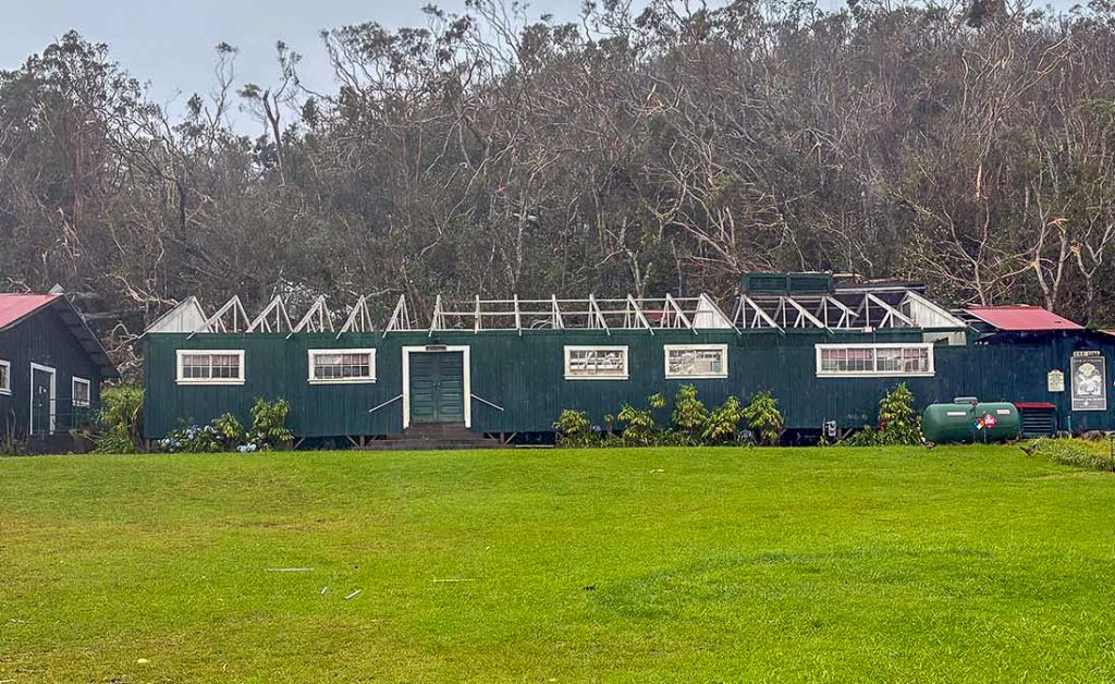 Damage from Hurricane Lowell in the Koke’e Area on Kauaʻi. Sept. 10, 2026 (Photo Credit: Hawaiʻi Department of Land and Natural Resources)