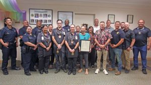 Kawakami honors forensics team during National Forensic Science Week