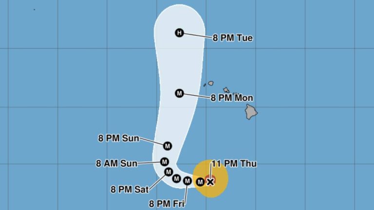 Lowell drops to Category 3 hurricane; exact track and impacts remain too soon to determine