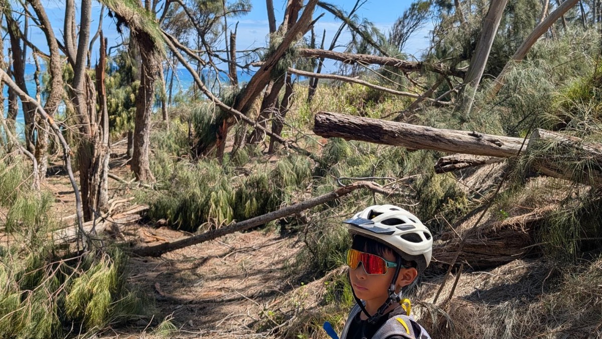 Kauaʻi riders asked to help clean up Hurricane Lowell damage from mountain biking trails