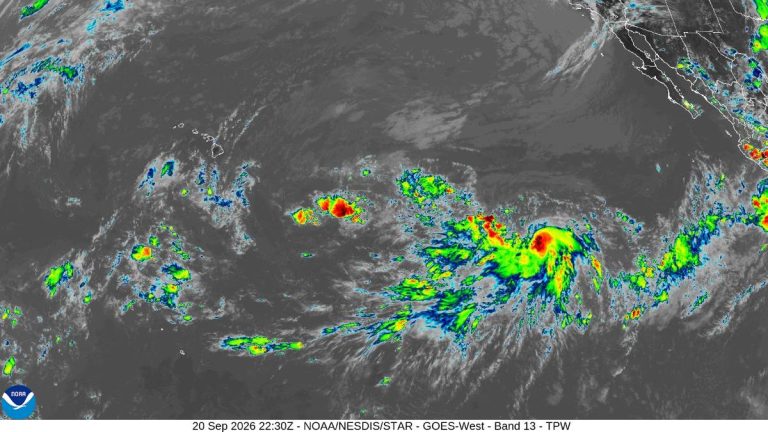Tropical Storm Odalys expected to become a hurricane