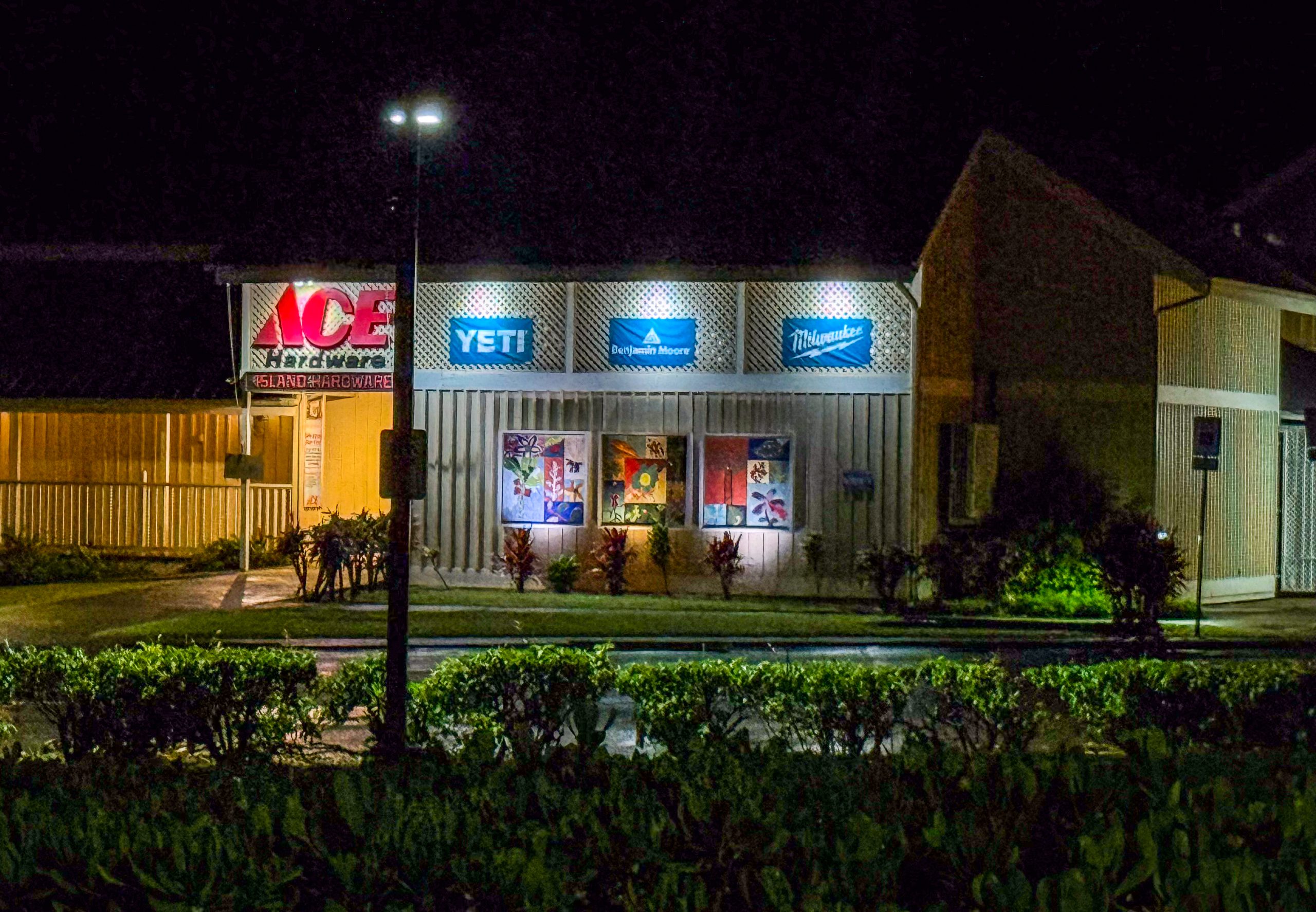 On the night of Sept. 15, 2026, the lights came back on in areas of Hanalei after more than a week of outages due to Hurricane Lowell, (Xiomara Yamileth/Kauaʻi Now)