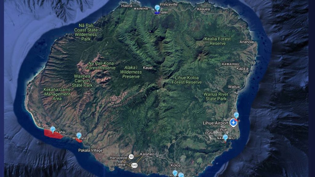 Kaua‘i County ocean safety officials advise against swimming due to multiple brown water advisories on the island