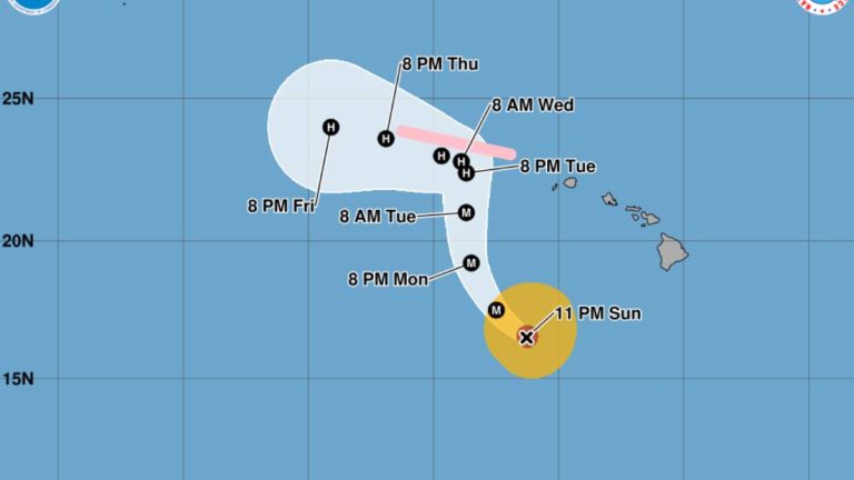 Hurricane Nolo is Category 4 storm 400 miles away from Honolulu