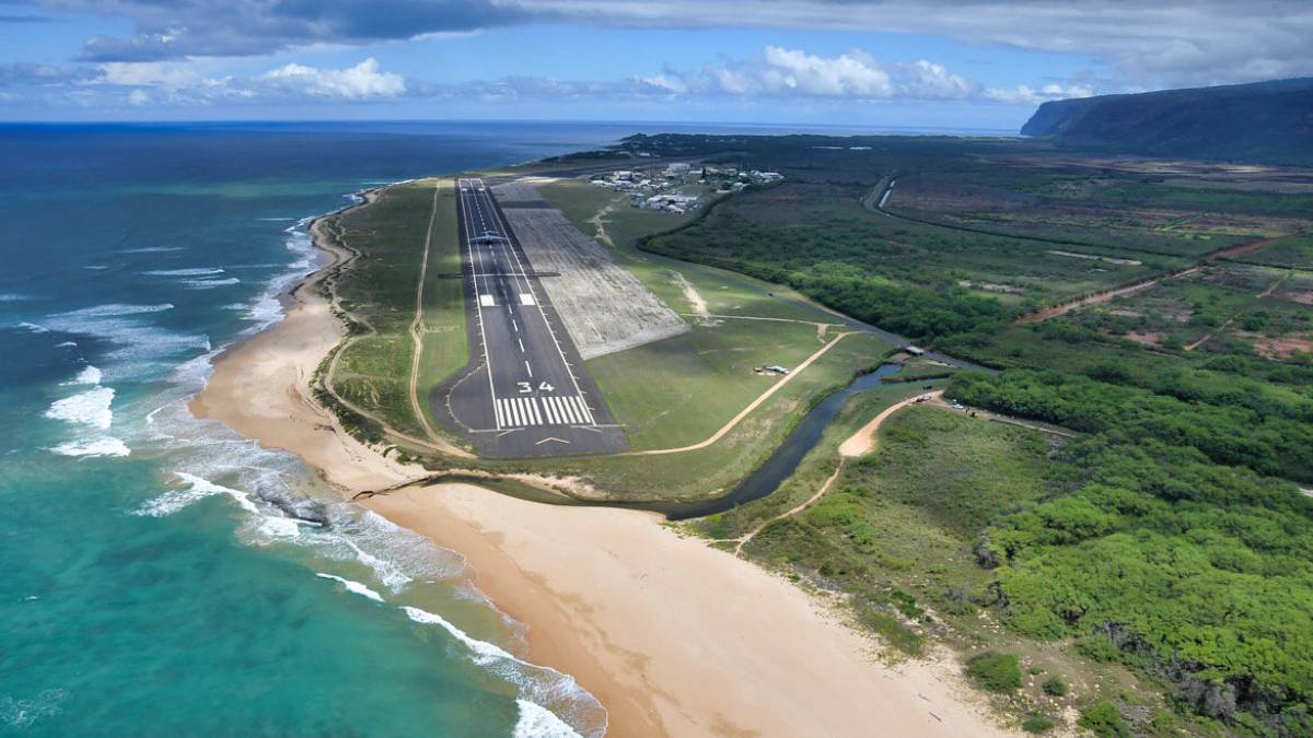 Pacific Missile Range Facility on Kauaʻi. (Photo courtesy: PMRF)