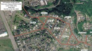Road closures for Pua Loke and Ulu Mahi subdivisions will run through Oct. 23