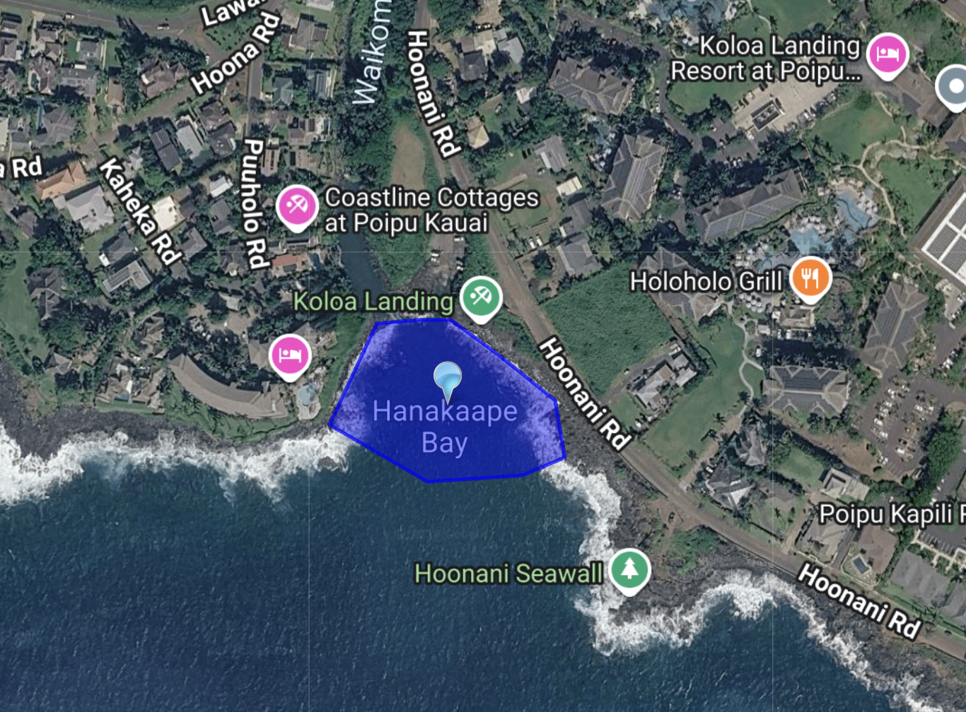 Brown water advisory has been issued for Kōloa Landing