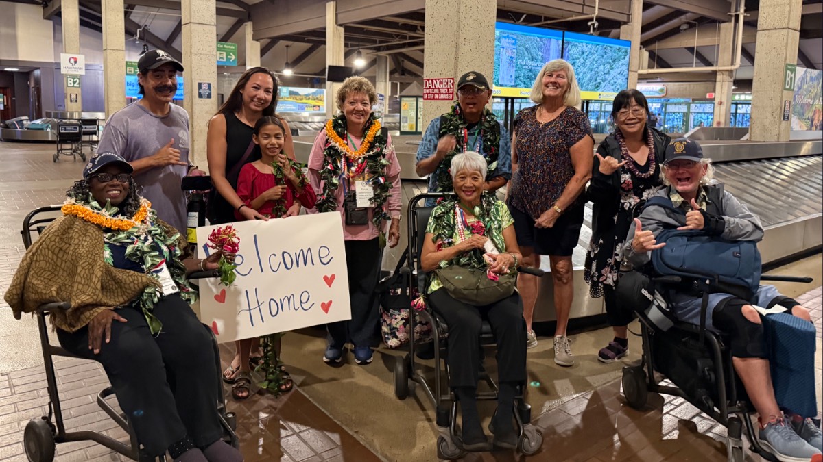 Kauaʻi veterans return home from Washington, D.C., after trip to honor their service during Vietnam era