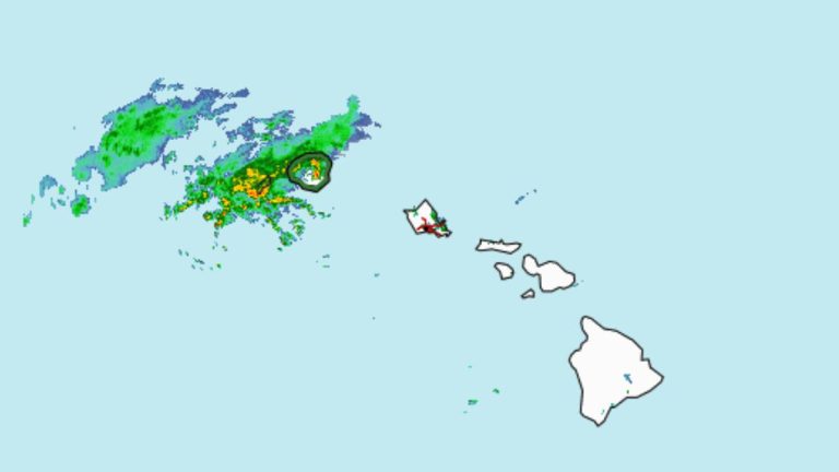 Flash flood warning issued for Kauaʻi