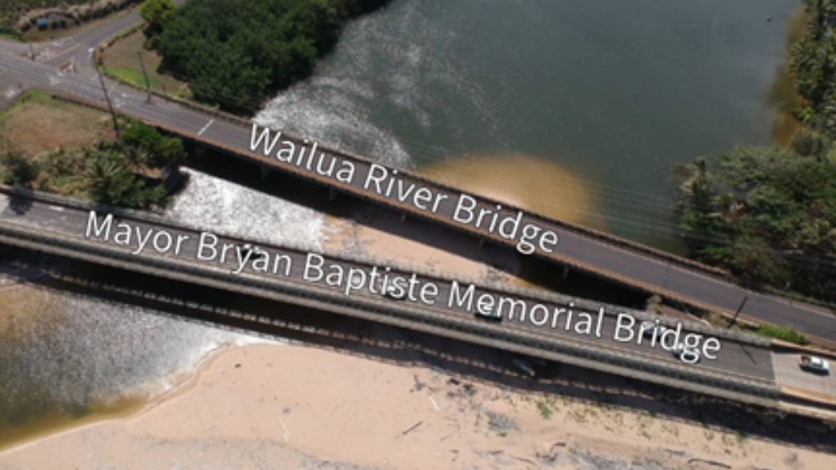 Wailua Mauka Bridge to close completely on Sunday